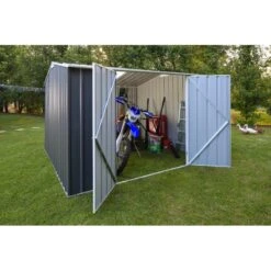 Abri De Jardin En Métal Colorbond Gris Ardoise 11,25m² EASYSHED -Boutique De Jardin abri de jardin en metal colorbond gris ardoise 1125m easyshed 3