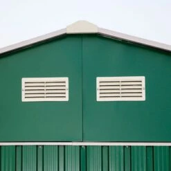 Abri De Jardin En Métal Vert Pin 7,81m² - DURAMAX + Kit D'ancrage 10 Abri De Jardin En Métal Vert Pin 7,81m² - DURAMAX + Kit D'ancrage -Boutique De Jardin abri de jardin en metal vert pin 781m duramax 3