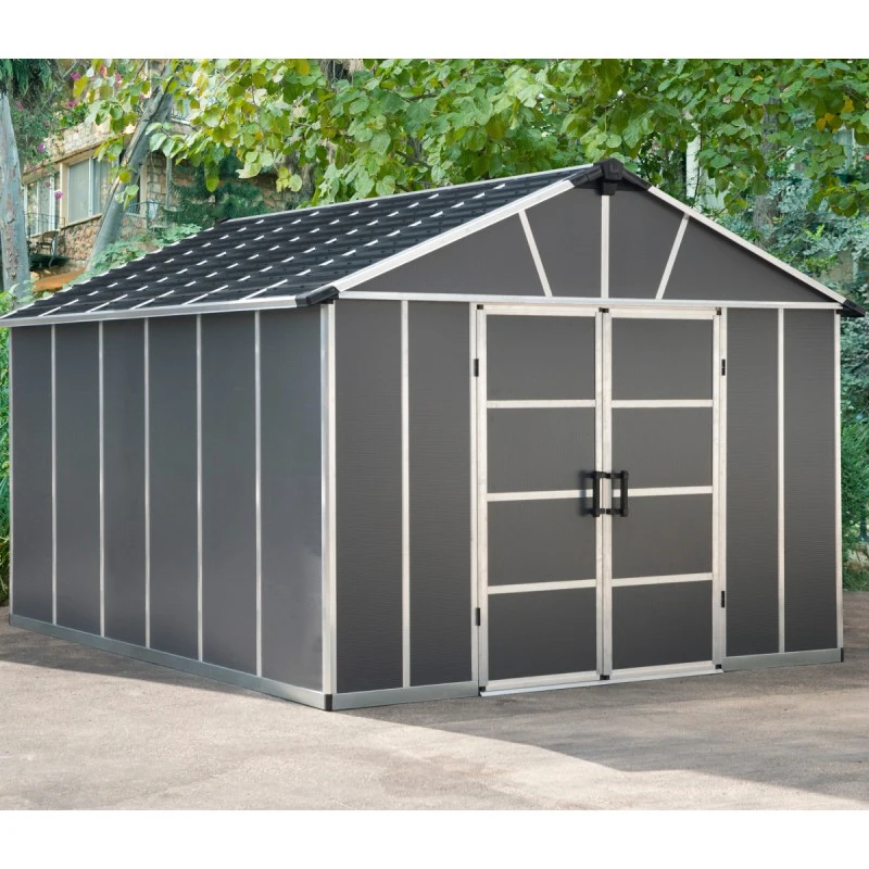 Abri De Jardin En Polycarbonate 11,7m² Sans Plancher YUKON - Palram - Canopia 3 Abri De Jardin En Polycarbonate 11,7m² Sans Plancher YUKON - Palram - Canopia