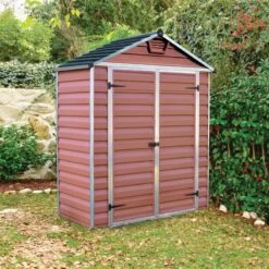 Abri De Jardin En Polycarbonate 1,55m² Skylight Amber - Palram - Canopia