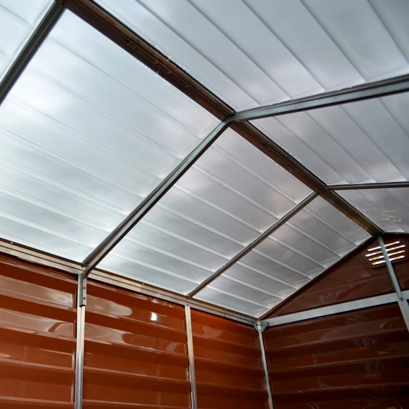 Abri De Jardin En Polycarbonate 1,93m² Skylight Amber - Palram - Canopia 6 Abri De Jardin En Polycarbonate 1,93m² Skylight Amber - Palram - Canopia – Image 4