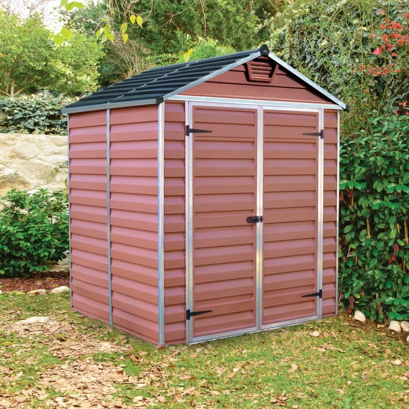 Abri De Jardin En Polycarbonate 2,65m² Skylight Amber - Palram - Canopia 3 Abri De Jardin En Polycarbonate 2,65m² Skylight Amber - Palram - Canopia