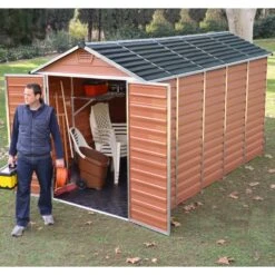 Abri De Jardin En Polycarbonate 6,59m² Skylight Amber - Palram - Canopia 10 Abri De Jardin En Polycarbonate 6,59m² Skylight Amber - Palram - Canopia -Boutique De Jardin abri de jardin en polycarbonate 659m skylight amber palram 2