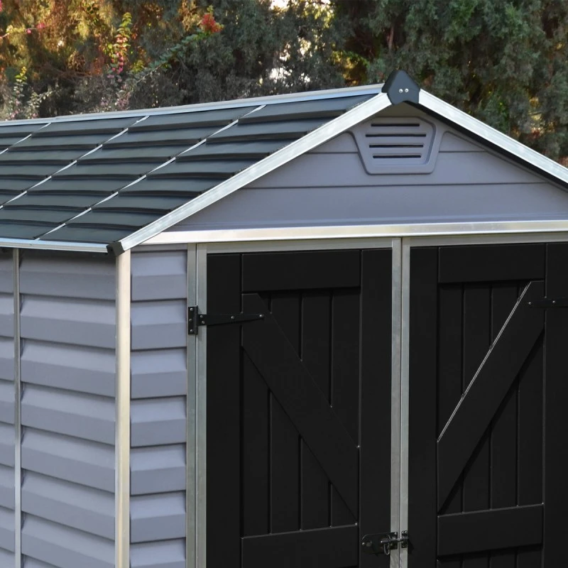 Abri De Jardin En Polycarbonate 6,59m² Skylight Deco - Palram - Canopia 8 Abri De Jardin En Polycarbonate 6,59m² Skylight Deco - Palram - Canopia – Image 6