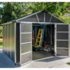 Abri De Jardin En Polycarbonate 7,9m² Avec Plancher YUKON - Palram - Canopia 1 Abri De Jardin En Polycarbonate 7,9m² Avec Plancher YUKON - Palram - Canopia -Boutique De Jardin abri de jardin en polycarbonate 79m avec plancher yukon palram
