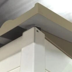 Abri De Jardin En PVC 1,97m² Avec Plancher Evo Tuscany 120 – Garofalo -Boutique De Jardin abri de jardin en pvc 197m avec plancher evo tuscany 120 garofalo 3