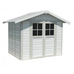 Abri De Jardin En PVC 4,9m² DECO Blanc Et Gris Vert Grosfillex + Kit Ancrage Offert 11 Abri De Jardin En PVC 4,9m² DECO Blanc Et Gris Vert Grosfillex + Kit Ancrage Offert -Boutique De Jardin abri de jardin en pvc 49m deco blanc et gris vert grosfillex 3