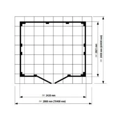 Abri De Jardin En PVC 4,9m² UTILITY Blanc Et Gris Vert Grosfillex + Kit Ancrage Offert -Boutique De Jardin abri de jardin en pvc 49m utility blanc et gris vert grosfillex 5