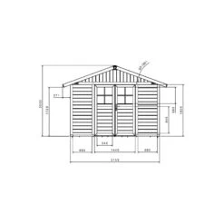 Abri De Jardin En PVC 7,5m² DECO Gris Foncé Et Blanc Grosfillex + Kit Ancrage Offert -Boutique De Jardin abri de jardin en pvc 75m deco gris fonce et blanc grosfillex 4