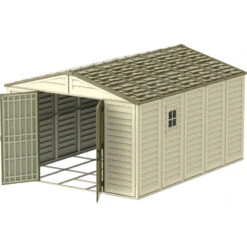 Abri De Jardin En PVC WoodStyle Premium 13,12m² Duramax -Boutique De Jardin abri de jardin en pvc woodstyle premium 1312m duramax 3