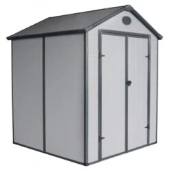 Abri De Jardin En Résine Gris 3,65m² + Kit De Fondation - JOBU 10 Abri De Jardin En Résine Gris 3,65m² + Kit De Fondation - JOBU -Boutique De Jardin abri de jardin en resine gris 365m kit de fondation jobu 2