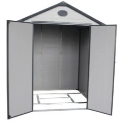 Abri De Jardin En Résine Gris 3,65m² + Kit De Fondation - JOBU 12 Abri De Jardin En Résine Gris 3,65m² + Kit De Fondation - JOBU -Boutique De Jardin abri de jardin en resine gris 365m kit de fondation jobu 4