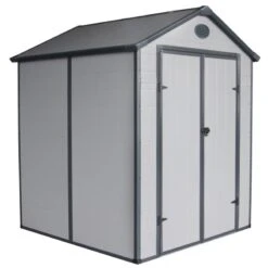 Abri De Jardin En Résine Gris 3,65m² + Kit De Fondation - JOBU 13 Abri De Jardin En Résine Gris 3,65m² + Kit De Fondation - JOBU -Boutique De Jardin abri de jardin en resine gris 365m kit de fondation jobu 5