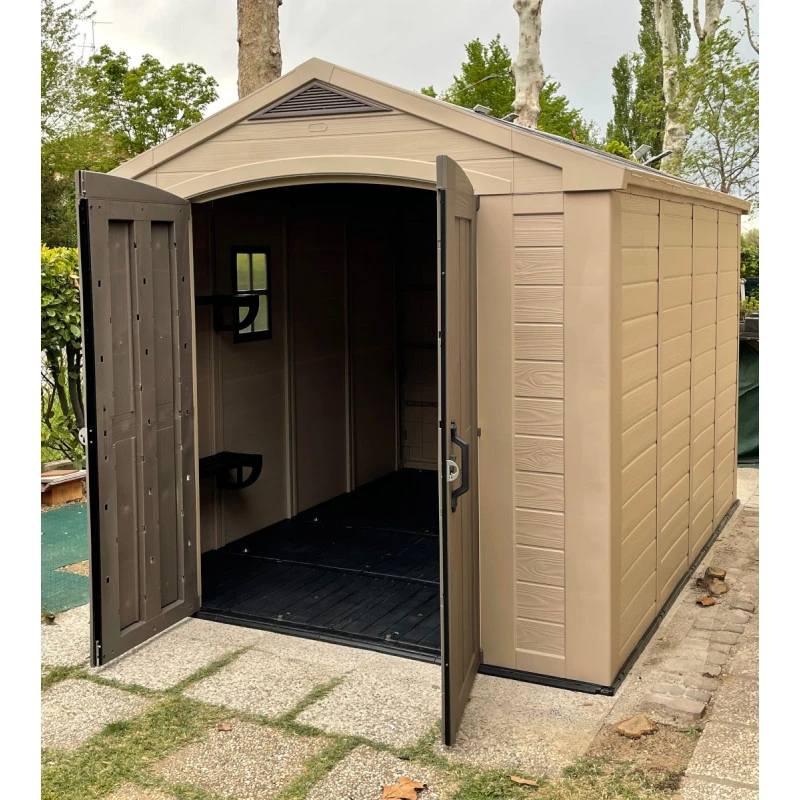 Abri De Jardin En Résine Sydney 8,5m² + Plancher Keter 5 Abri De Jardin En Résine Sydney 8,5m² + Plancher Keter – Image 3