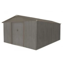 Abri De Jardin Métal 13,51m² Imitation Bois Vieilli -Boutique De Jardin abri de jardin metal 1351m imitation bois vieilli 4