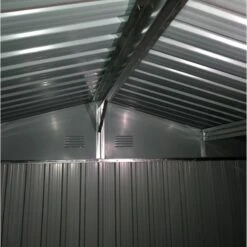 Abri De Jardin Métal 13,6m² WoodTouch Beige + Kit D'ancrage X-METAL -Boutique De Jardin abri de jardin metal 136m woodtouch beige kit d ancrage x metal 3