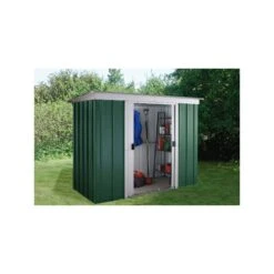 Abri De Jardin Métal 2,84m² + Kit D'ancrage Inclus - YARDMASTER -Boutique De Jardin abri de jardin metal 284m kit d ancrage inclus yardmaster 3