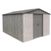 Abri De Jardin Métal 9,12m² WoodTouch Beige + Kit D'ancrage X-METAL -Boutique De Jardin abri de jardin metal 912m woodtouch beige kit d ancrage x metal