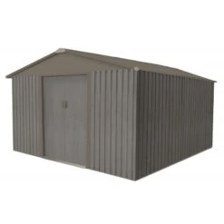 Abri De Jardin Métal 9,66m² Imitation Bois Vieilli -Boutique De Jardin abri de jardin metal 966m imitation bois vieilli 1