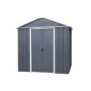 Abri De Jardin Métal Anthracite 4,38m² + Kit D'ancrage Inclus - YARDMASTER -Boutique De Jardin abri de jardin metal anthracite 438m kit d ancrage inclus yardmaster
