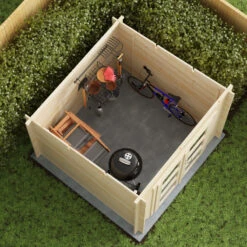 Abri De Jardin Monopente En Bois Massif 6,2m² ITURY – Madriers 19mm – Forest Style -Boutique De Jardin abri de jardin monopente en bois massif 62m itury madriers 19mm forest style 4