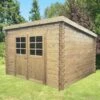 Abri De Jardin Riom 7,09m² En Bois Traité Autoclave 28mm à Toit Monopente - SOLID 2 Abri De Jardin Riom 7,09m² En Bois Traité Autoclave 28mm à Toit Monopente - SOLID -Boutique De Jardin abri de jardin riom 709m en bois traite autoclave 28mm a toit monopente solid
