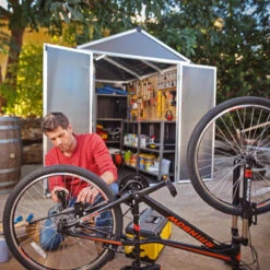 Abri De Jardin RUBICON 4,2m² En Aluminium Et Polycarbonate - Palram - Canopia -Boutique De Jardin abri de jardin rubicon 42m en aluminium et polycarbonate palram 1 2