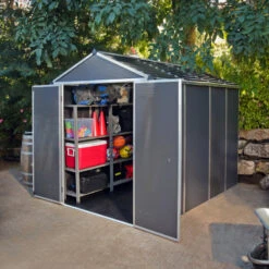 Abri De Jardin RUBICON 5,6m² En Aluminium Et Polycarbonate - Palram - Canopia -Boutique De Jardin abri de jardin rubicon 56m en aluminium et polycarbonate palram 1 3