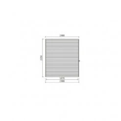 Abri De Jardin Salerno 11,65m² En Bois Traité Autoclave 19mm Avec Terrasse Couverte - SOLID 7 Abri De Jardin Salerno 11,65m² En Bois Traité Autoclave 19mm Avec Terrasse Couverte - SOLID -Boutique De Jardin abri de jardin salerno 1165m en bois traite autoclave 19mm avec terrasse couverte solid 2