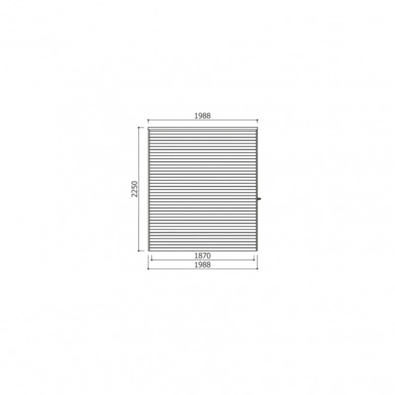 Abri De Jardin Salerno 11,65m² En Bois Traité Autoclave 19mm Avec Terrasse Couverte - SOLID 5 Abri De Jardin Salerno 11,65m² En Bois Traité Autoclave 19mm Avec Terrasse Couverte - SOLID – Image 3