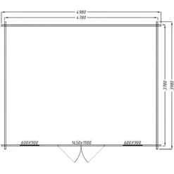 Abri En Bois Massif 19,8m² PLUS 28mm Traité Teinté Marron Gardy Shelter -Boutique De Jardin abri en bois massif 198m plus 28mm traite teinte marron gardy shelter 3