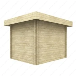 Abri En Bois Massif 7,5m² MODERNE - Madriers 28mm Gardy Shelter -Boutique De Jardin abri en bois massif 644m moderne madriers 28mm gardy shelter 4