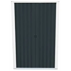 Abri En Métal Anthracite Avec Puits De Lumière Skylight 4,85m² DURAMAX + Kit Ancrage -Boutique De Jardin abri en metal anthracite avec puits de lumiere skylight 484m duramax kit ancrage 5