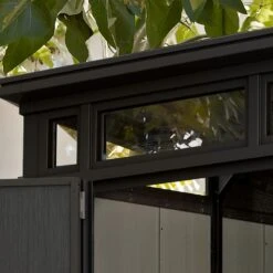 Abri En Résine Brossée Monopente Brossium 4,7m² + Plancher Keter -Boutique De Jardin abri en resine brossee monopente brossium 47m plancher keter 4