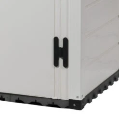 Abri Monopente 1,32m² En PVC Avec Plancher Evo Tuscany 100 – Garofalo -Boutique De Jardin abri monopente 132m en pvc avec plancher evo tuscany 100 garofalo 5