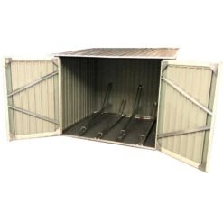 Abri Pour 4 Vélos En Métal Anthracite 4,2m² + Kit D'ancrage X-METAL 10 Abri Pour 4 Vélos En Métal Anthracite 4,2m² + Kit D'ancrage X-METAL -Boutique De Jardin abri pour 4 velos en metal anthracite 42m kit d ancrage x metal 2