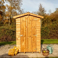 Abri Therma 1,96m² En Bois Thermo Traité Avec Plancher - HABRITA -Boutique De Jardin abri therma 196m en bois thermo traite avec plancher habrita 3