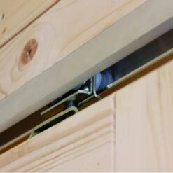 Abri Toit Plat En Bois Massif 19mm Qubic 6,05m² + Appentis 5,6m² Gris Terre - Karibu -Boutique De Jardin abri toit plat en bois massif 19mm qubic 605m appentis 56m gris terre karibu 5