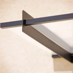 Auvent Marquise En Acrylique Gris Clair NANCY™ 4500 – Canopia By Palram -Boutique De Jardin auvent marquise en acrylique gris clair nancy 4500 canopia 5