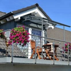 Auvent Marquise En Acrylique Transparent Vega™ 2000 – Palram - Canopia