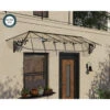 Auvent Marquise En Polycarbonate 4mm Lily XL™ 4100 – Canopia -Boutique De Jardin auvent marquise en polycarbonate 4mm lily xl 4100 canopia