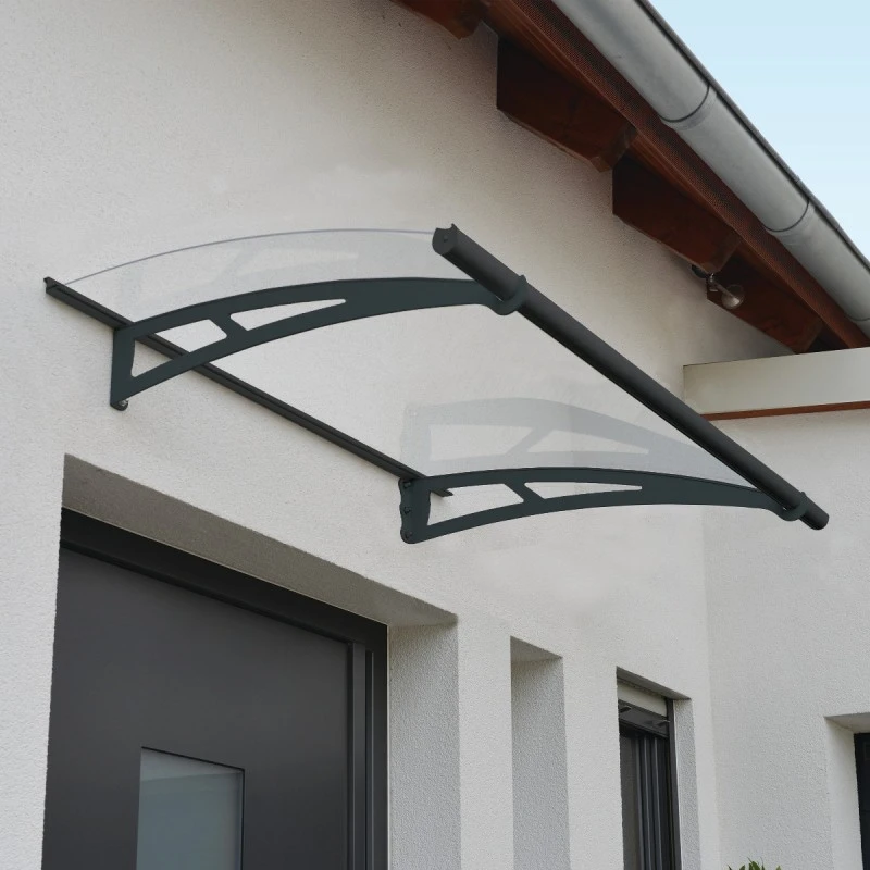 Auvent Marquise Transparent AQUILA™ 1500 – Palram - Canopia 4 Auvent Marquise Transparent AQUILA™ 1500 – Palram - Canopia – Image 2