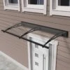 Auvent Marquise Transparent AQUILA™ 2050 - Palram - Canopia 1 Auvent Marquise Transparent AQUILA™ 2050 - Palram - Canopia -Boutique De Jardin auvent marquise transparent aquila 2050 palram
