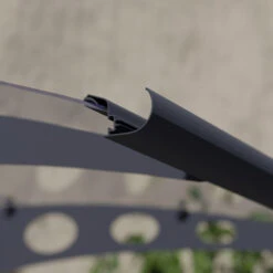 Auvent Marquise Transparent GARAMOND™ 1350 – Canopia By Palram -Boutique De Jardin auvent marquise transparent garamond 1350 palram canopia 4