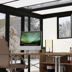 Studio De Jardin En Aluminium Et Bois Composite 10,1m² - Isolation Triple Paroi Copenhagen – Canopia By Palram 12 Studio De Jardin En Aluminium Et Bois Composite 10,1m² - Isolation Triple Paroi Copenhagen – Canopia By Palram -Boutique De Jardin bureau de jardin en aluminium et bois composite 101m isolation triple paroi copenhagen canopia by palram 4