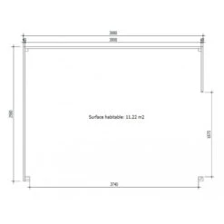 Bureau De Jardin En Bois Massif 11,8m² - Madriers 40mm Gardy Shelter 11 Bureau De Jardin En Bois Massif 11,8m² - Madriers 40mm Gardy Shelter -Boutique De Jardin bureau de jardin en bois massif 118m madriers 40mm gardy shelter 3
