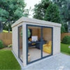 Bureau De Jardin En Bois Massif 8,88m² - Madriers 40mm Gardy Shelter -Boutique De Jardin bureau de jardin en bois massif 888m madriers 40mm gardy shelter