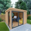 Bureau De Jardin En Bois Massif 8,88m² - Madriers 40mm Traités Teintés Marron Gardy Shelter 2 Bureau De Jardin En Bois Massif 8,88m² - Madriers 40mm Traités Teintés Marron Gardy Shelter -Boutique De Jardin bureau de jardin en bois massif 888m madriers 40mm traites teintes marron gardy shelter