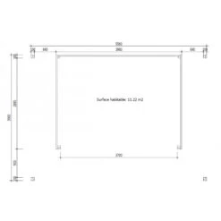 Bureau De Jardin En Bois Massif Avec Terrasse 16,5m² - Madriers 40mm Traités Et Teintés Marron Gardy Shelter -Boutique De Jardin bureau de jardin en bois massif avec terrasse 165m madriers 40mm traites et teintes marron gardy shelter 5