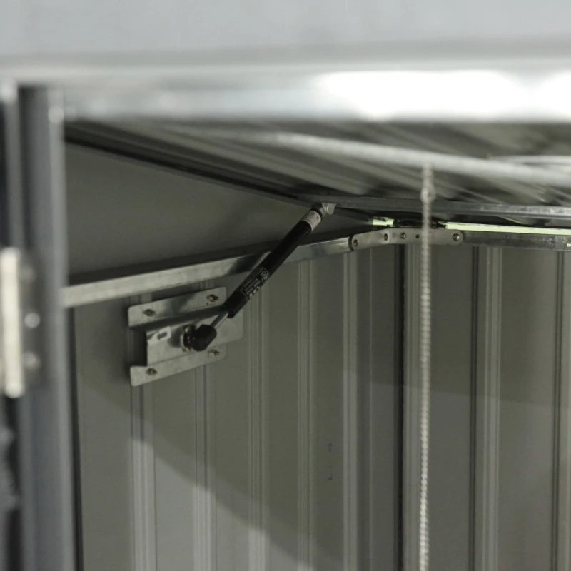 Cache-poubelle Double 172x100x131cm En Acier Pour Conteneurs 240L – Westmann 8 Cache-poubelle Double 172x100x131cm En Acier Pour Conteneurs 240L – Westmann – Image 6